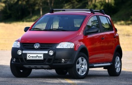 Размер шин и дисков на Volkswagen, CrossFox, I Facelift, 2008 - 2010
                        