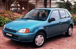 Размер шин и дисков на Toyota, Starlet, V (P90), 1995 - 1999
                        