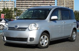 Размер шин и дисков на Toyota, Sienta, I Facelift, 2006 - 2010
                        