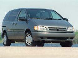 Размер шин и дисков на Toyota, Sienna, I, 1997 - 2003
                        