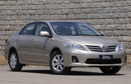 Размер шин и дисков на Toyota, Corolla Altis, E140 Facelift, 2011 - 2013
                        