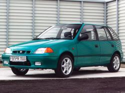 Размер шин и дисков на Subaru, Justy, II, 1995 - 2003
                        