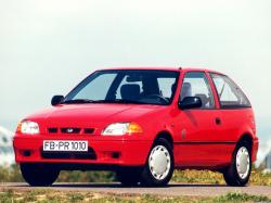 Размер шин и дисков на Subaru, Justy, I Restyling, 1988 - 1995
                        