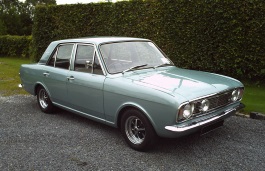 Размер шин и дисков на Ford, Cortina, Mark II, 1966 - 1970
                        
