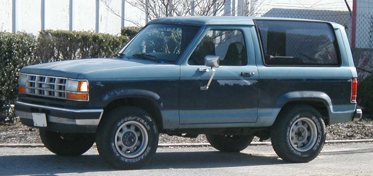 Размер шин и дисков на Ford, Bronco II, II, 1988 - 1990
                        
