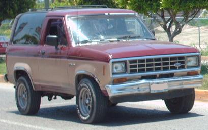 Размер шин и дисков на Ford, Bronco II, I, 1983 - 1987
                        