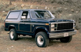 Размер шин и дисков на Ford, Bronco, III, 1980 - 1986
                        