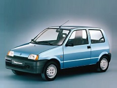 Размер шин и дисков на Fiat, Cinquecento, 170, 1991 - 1998
                        