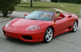 Размер шин и дисков на Ferrari, 360 Spider, , 2000 - 2005
                        