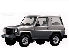 Размер шин и дисков на Daihatsu, Rocky, F300, 1987 - 1998
                        