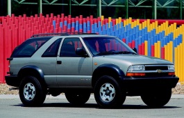 Размер шин и дисков на Chevrolet, Blazer, IV Restyling, 1997 - 2005
                        
