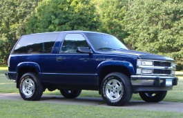 Размер шин и дисков на Chevrolet, Blazer, II, 1973 - 1991
                        