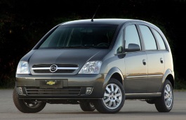 Размер шин и дисков на Chevrolet, Meriva, , 2002 - 2012
                        